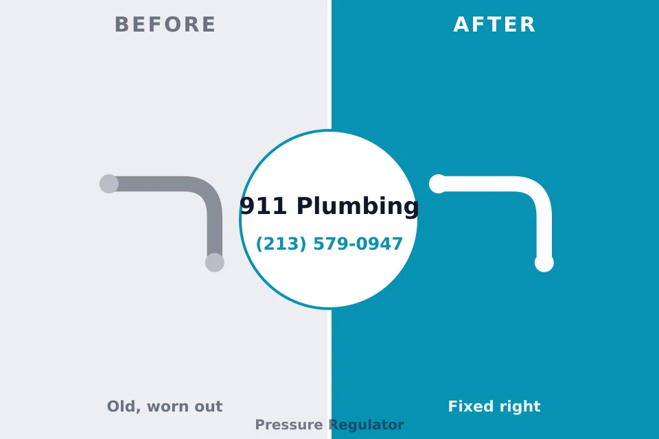 Before and after: plumbing repair Waynesboro, GA